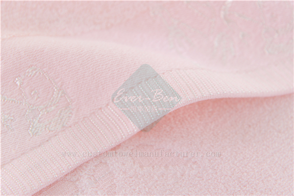 China EverBen Custom monogrammed beach towels Supplier ISO Audit Embroidery Baby Towels Factory